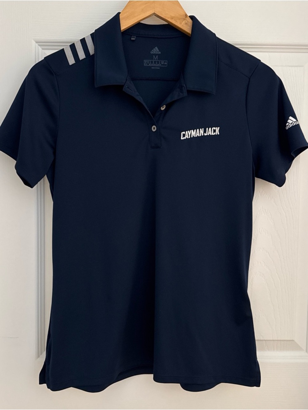 adidas Black Athletic Tee with Subtle Logo